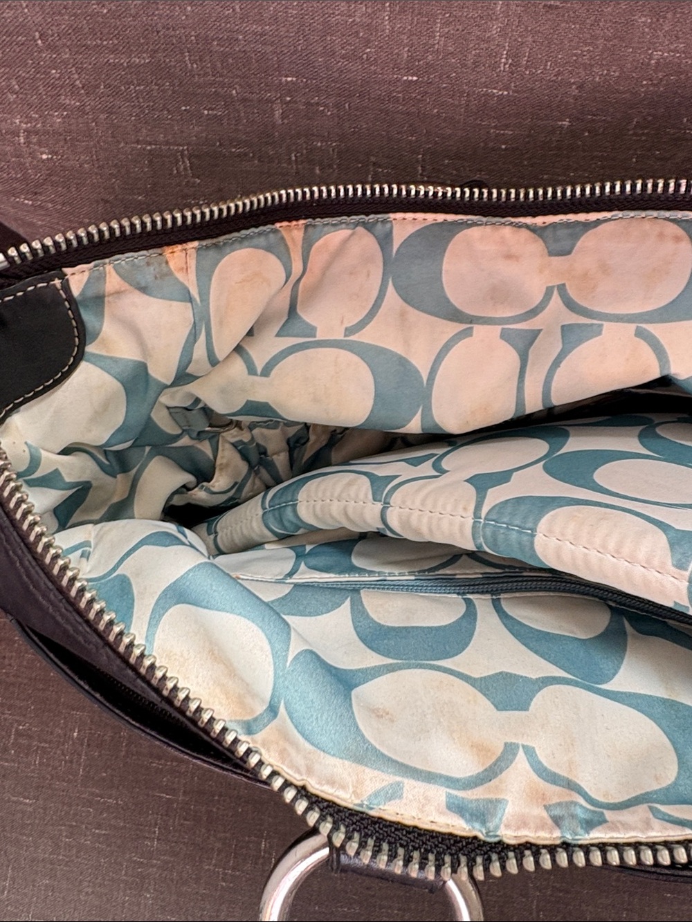 Coach Hampton Diaper Bag with Changing Pad - Picture 5 of 16